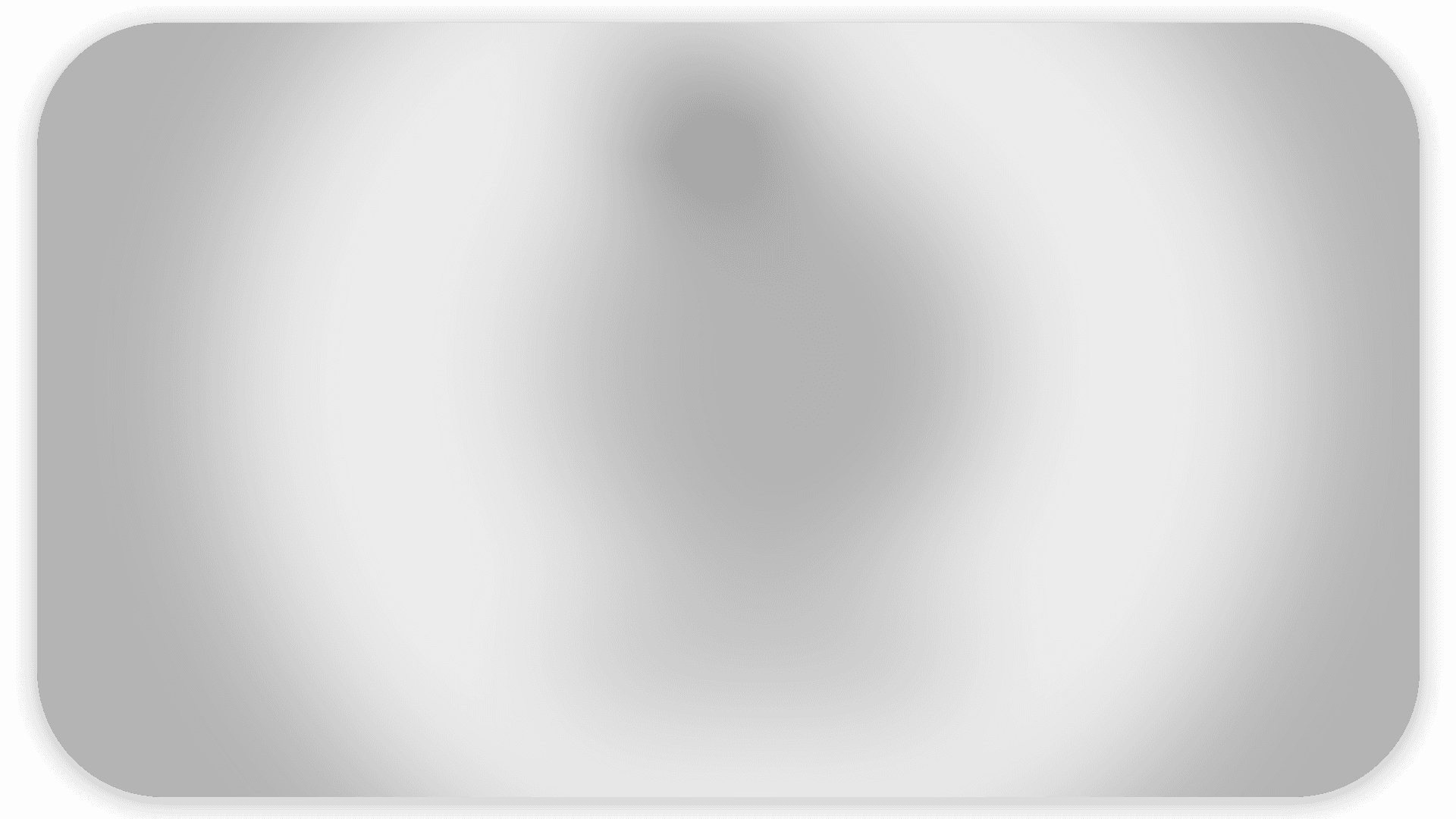 A grayscale image shows an unidentified person standing centered against a gradient background.